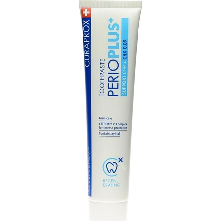 Curaprox Perio Plus CHX 0,09% CHX Unterstützung Zahnpasta 75 ml