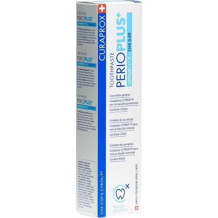 Curaprox Perio Plus CHX 0,09% CHX Unterstützung Zahnpasta 75 ml