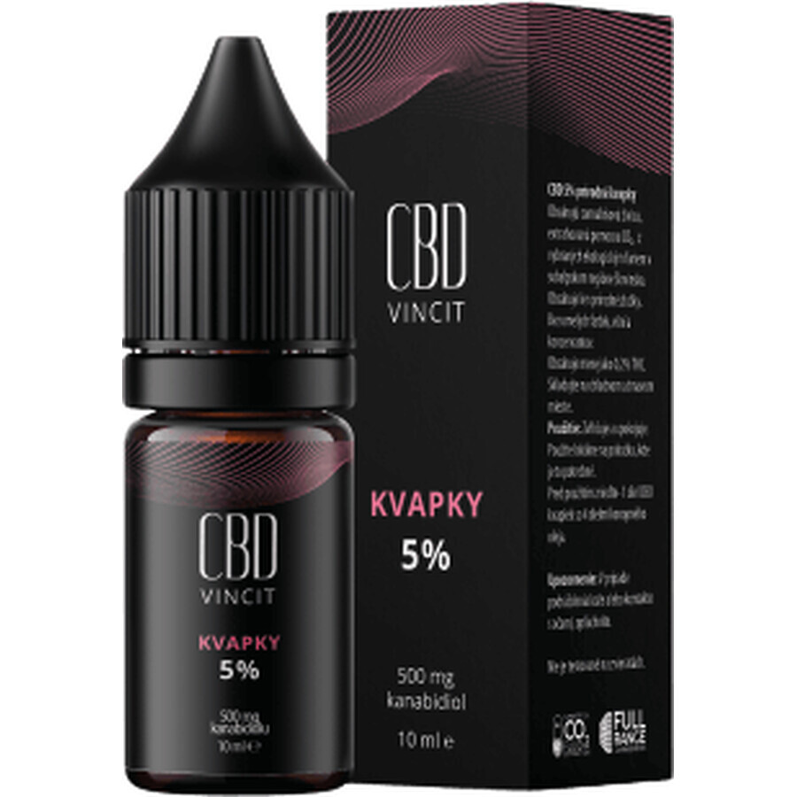 CBD Vincit gotas 5% 10 ml