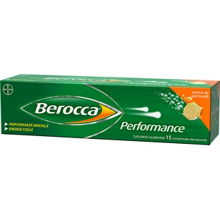 Berocca Performance, Multivitamines, 15 comprimés effervescents, Bayer