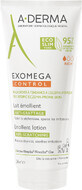 A-Derma Exomega Control Lotion &#233;molliente pour les peaux s&#232;ches sujettes &#224; l&#39;atopie 200 ml