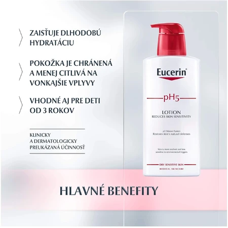 Eucerin pH5 loción corporal hidratante para piel sensible 400 ml