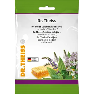 Theiss Bonbons à la sauge avec miel + vitamine C 75 g