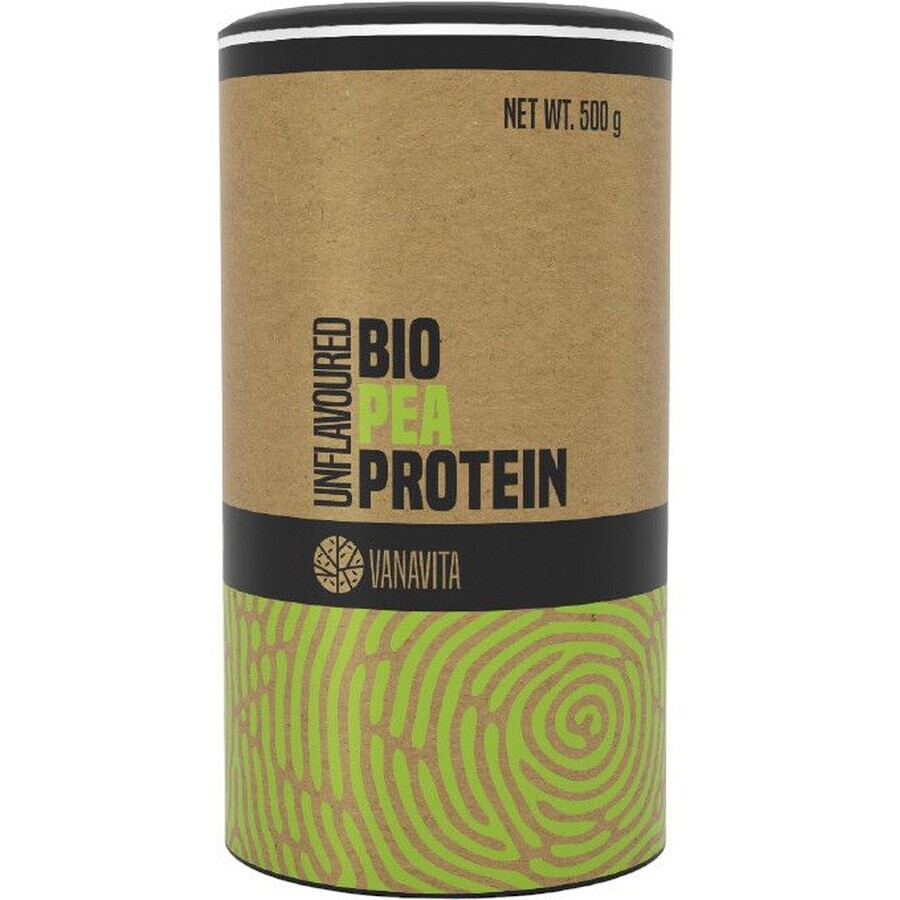 VanaVita Protéine de pois biologique non aromatisée 500 g