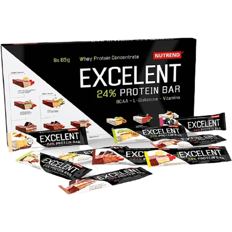 Nutrend Excelent Mix Flavours 9 x 85 g
