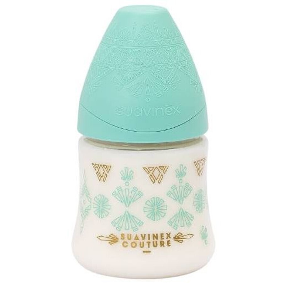Suavinex Premium Sticlă de silicon verde 150 ml