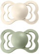 BIBS Supreme silicone orthodontic BIBS Supreme, size 2, Ivory/Sage 2 pcs