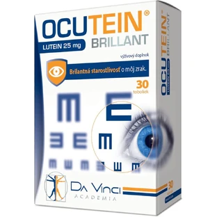 Ocuteína BRILLANT Luteína 25 mg - DA VINCI 30 cápsulas