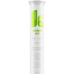 Kompava Acidofit Kiwi 16 comprimidos efervescentes