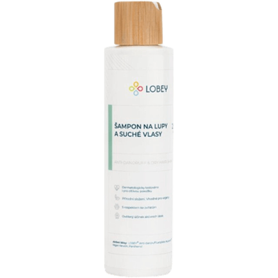 Lobey Shampoo for dandruff and dry hair 200 ml