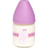 Suavinex MFL sticla sticla, violet pisica 120 ml