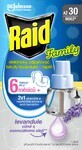 Raid Family liquid refill for him. lavender flavored vaporizer - 30 nights