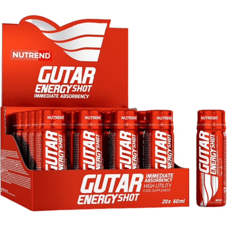 Nutrend Gutar Energie-Schnaps 20 x 60 ml
