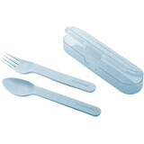 Suavinex Set de tacâmuri cu ambalaj Forest albastru 3 buc