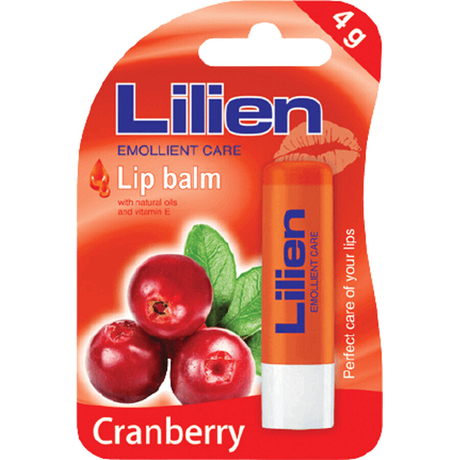 Buy Lilien Cranberry Lip Balm 4 g Lilien Cranberry Lip Balm 4 g