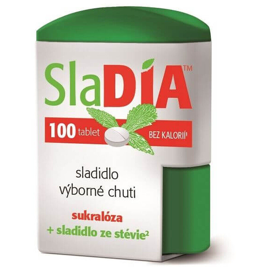 SlaDia Sweetener 100 tablets