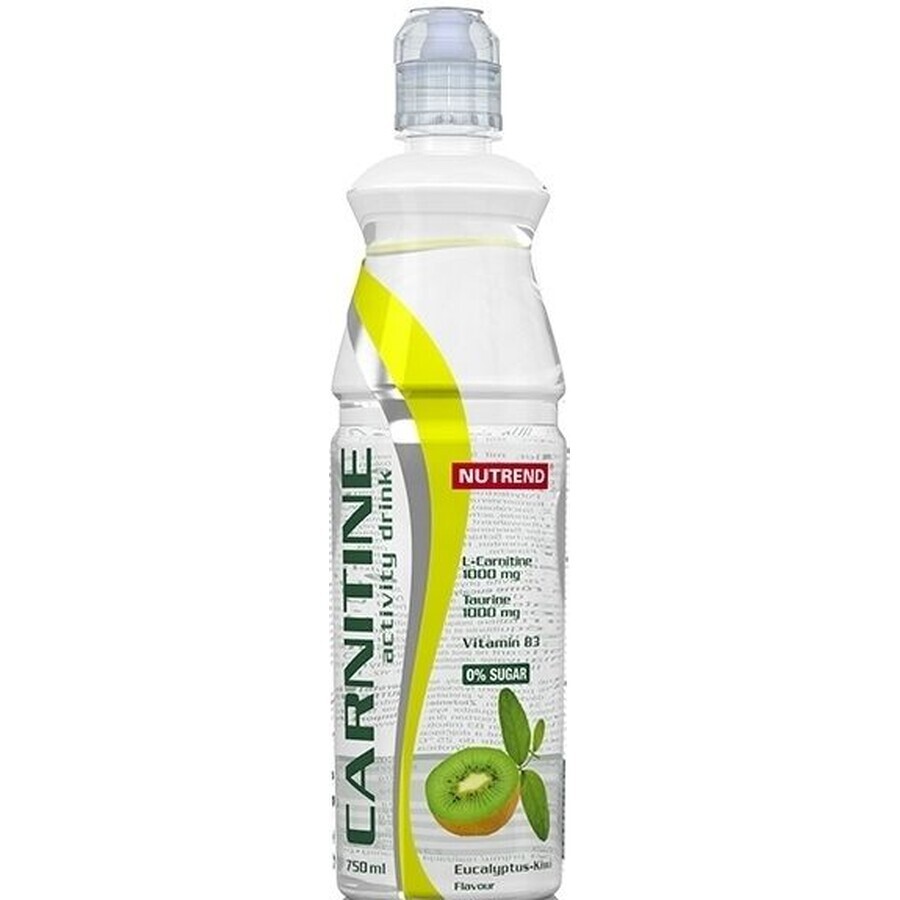 Nutrend CARNITIN DRINK decofeinizat, eucalipt+kiwi 750 ml