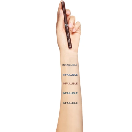 L'Oréal Paris Infaillible Grip 27H Eye-liner feutre de précision brun, 1 g
