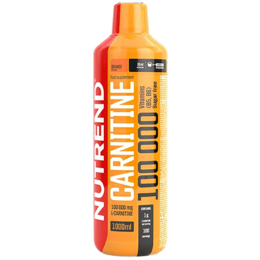 Nutrend Carnitine 100000 mg L-Carnitină, cireșe 1000 ml