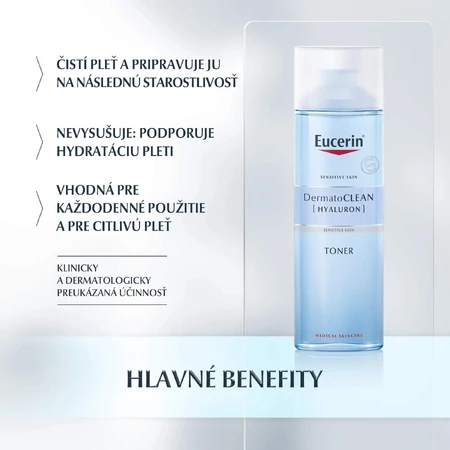 Eucerin DermatoClean Agua Limpiadora 200 ml