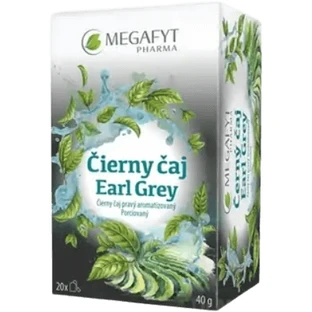 Megafyt Schwarzer Earl Grey Teebeutel 20 x 2 g