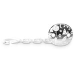 Clip per ciuccio Suavinex Jewel FOX FOX Argento Clip per ciuccio Suavinex Jewel FOX FOX Argento