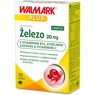 Walmark Iron 20 mg 30 tablets