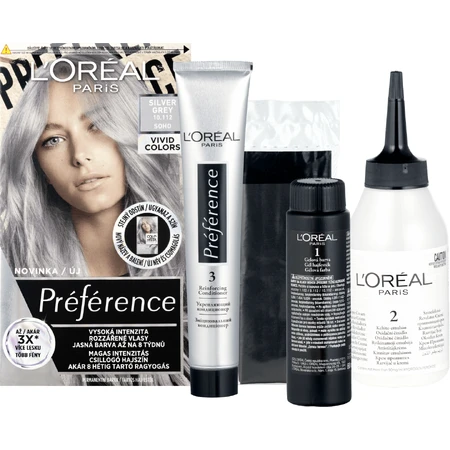 L'Oréal Paris Préférence Vivid Colors permanente Haarfarbe 10.112 Soho 150 ml