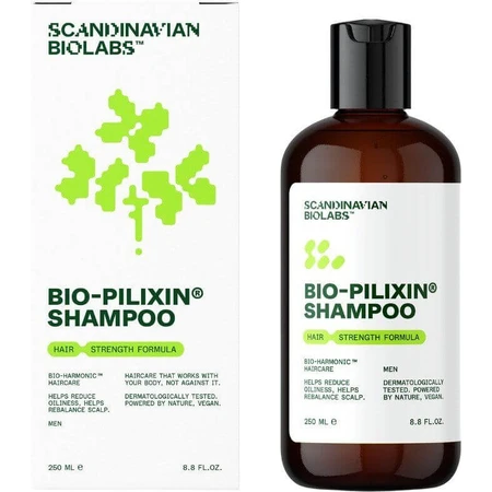 Scandinavian Biolabs® Bio-Pilixin® champú fortalecedor del cabello para hombres 250 ml