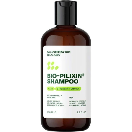 Scandinavian Biolabs® Bio-Pilixin® champú fortalecedor del cabello para hombres 250 ml