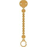 Suavinex Chupete Clip Color esencial - ocre