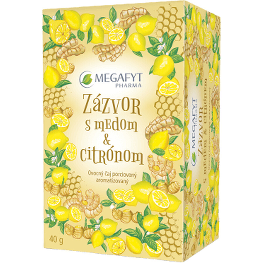 Megafyt Ingwer mit Honig und Zitrone Sachet 20 x 2 g