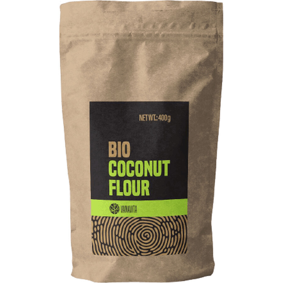 VanaVita Organic Făină de nucă de cocos 400 g