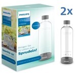 Philips Aquashield ADD911GR/10 Koolzuurfles 2 stuks Philips Aquashield ADD911GR/10 Koolzuurfles 2 stuks