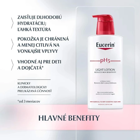 Eucerin pH5 Körperlotion - leichte Textur 400 ml