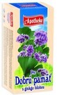 Apotheke Tea for good memory Ginkgo Biloba tea bags 20 x 1,5 g