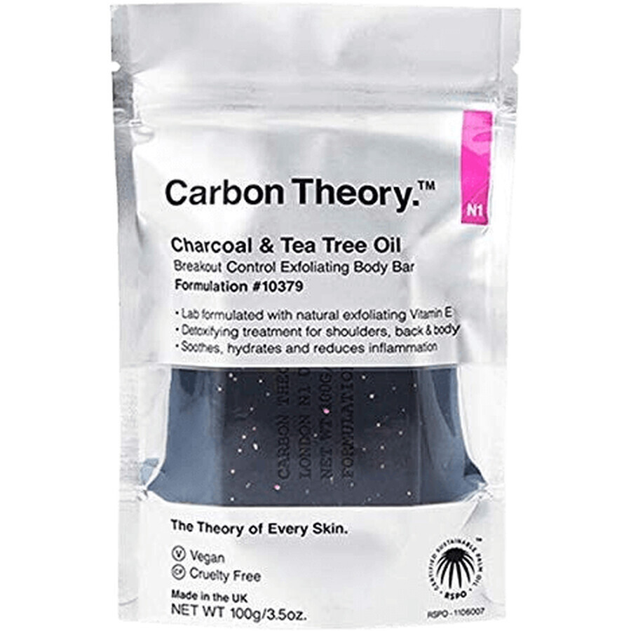 Carbon Theory Sapone esfoliante per il corpo 100 g