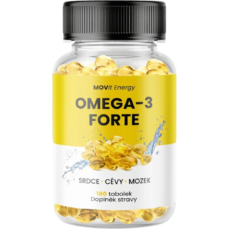Movit Energy Energie Omega-3 forte 180 Kapseln