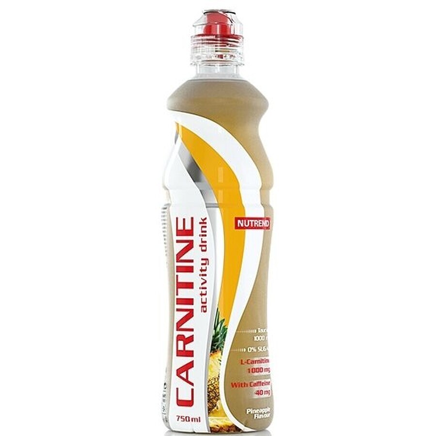 Nutrend CARNITIN DRINK con caffeina, ananas 750 ml