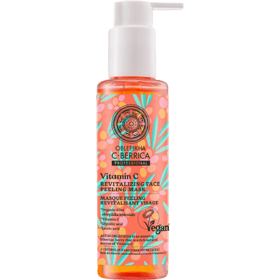 Oblepikha C-Berrica Sea Buckthorn - Vitamin C - Revitalizing peeling face mask 145 ml