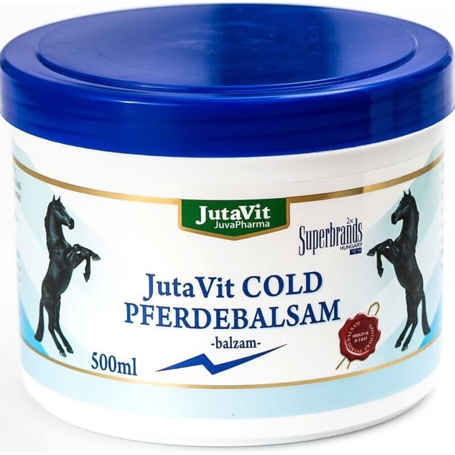 Cumpără Jutavit PFERDEBALSAM COLD unguent răcoritor pentru cai 500 ml Jutavit PFERDEBALSAM COLD unguent răcoritor pentru cai 500 ml