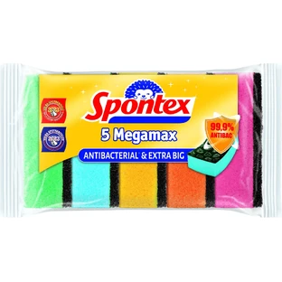 Spontex Megamax, Abwaschschwämme 5 Stück