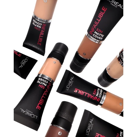 L'Oréal Paris Infaillible 32H Matte Cover 110 Rose Vanille Mattierendes Make-up 30 ml