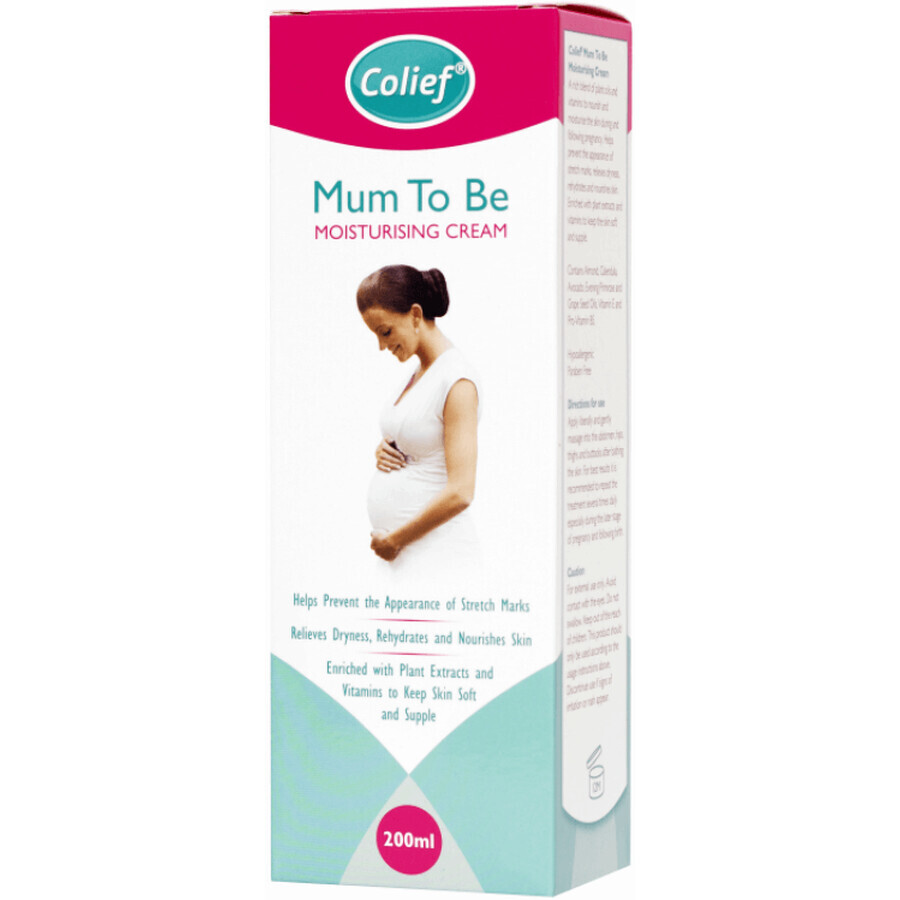 Colief Mum To Be Moisturizing Cream Moisturizing cream for expectant mothers 200 ml