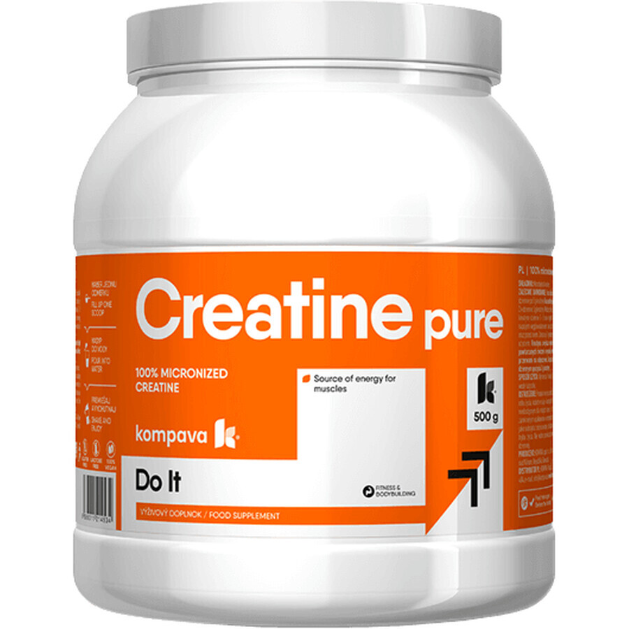 Kompava Pure Creatine Monohydrate 500 g