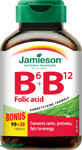 Jamieson Vitamins B6, B12 and folic acid 110 tablets
