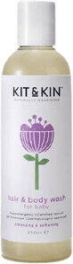 Kit &amp; Kin Șampon pentru păr și corp 250 ml