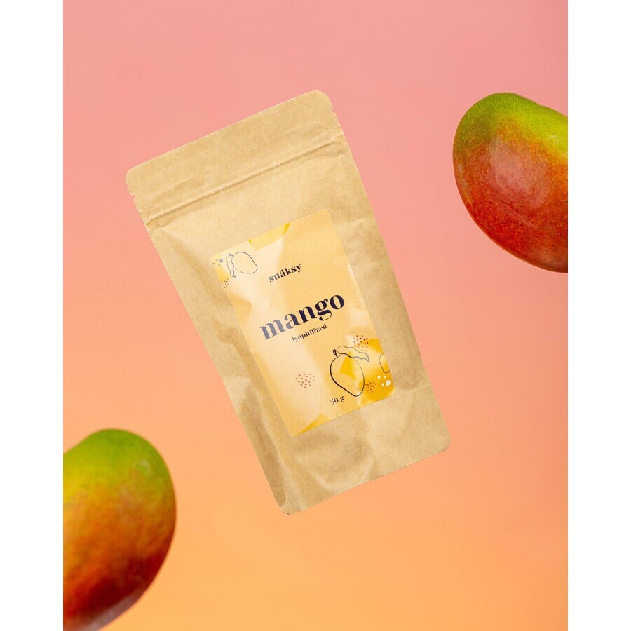 Snäksy Mango Liofilizado 50 g