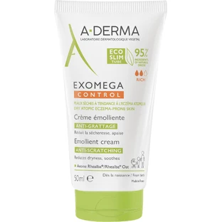 A-Derma Exomega Exomega Control Crema emoliente para pieles secas con tendencia atópica 50 ml
