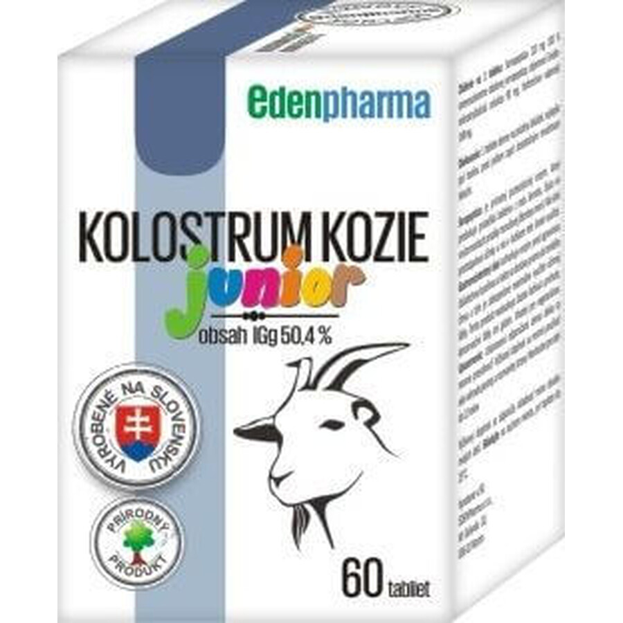 EdenPharma KOLOSTRUM KOZIE Junior 60 comprimidos